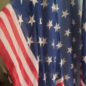 American Flag Kimono Wrap